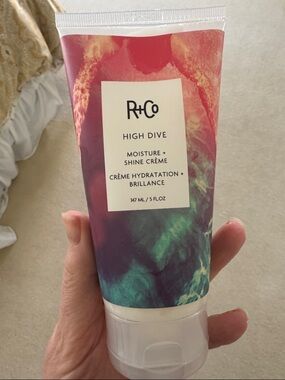 R+Co High Dive Moisture + Shine Crème — Teal, Purple, Coral